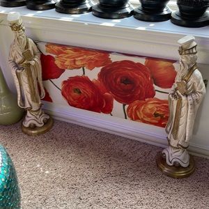 Pair of vintage Asian statues